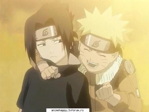 sasuke and naruto haha     