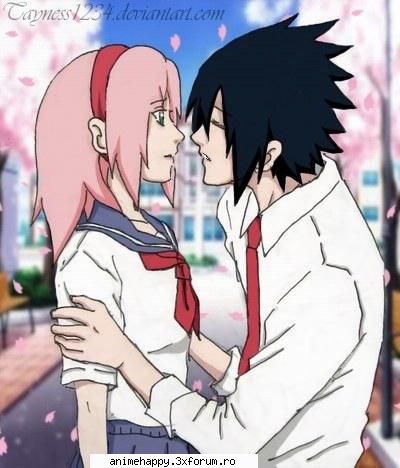 poze sakura sasuke inca una