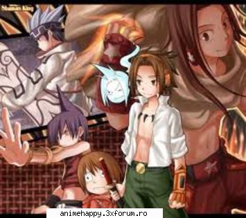 photos shaman king pun cateva poze. cand eram mica uitam shaman king. prima