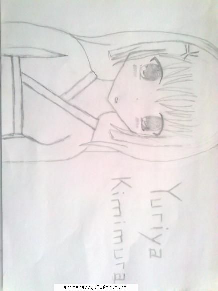 Desenele lizukai - Urmatoarea este cu Yuriya Kimimura(pers inventat - Fan ART