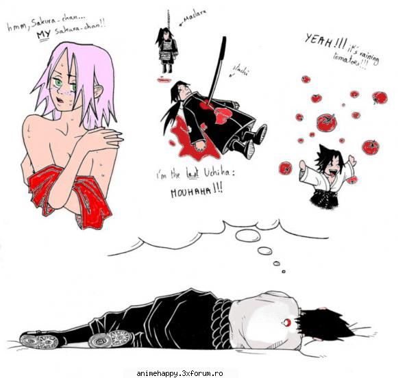 Despre anime - a doua. La ce se gandeste Sasuke - Naruto