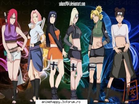 Naruto girls - Album - Sa puneti si voi - Naruto