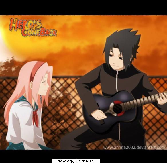 POZE CU Sakura si Sasuke - inca 3 poze. prima - Naruto