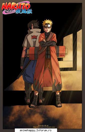 Sasuke and Naruto - iolandavamp - Naruto