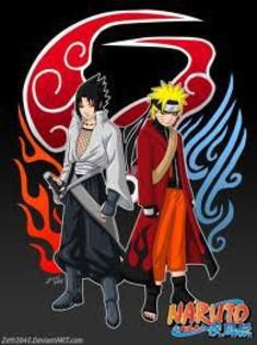 Sasuke and Naruto - iolandavamp - Naruto