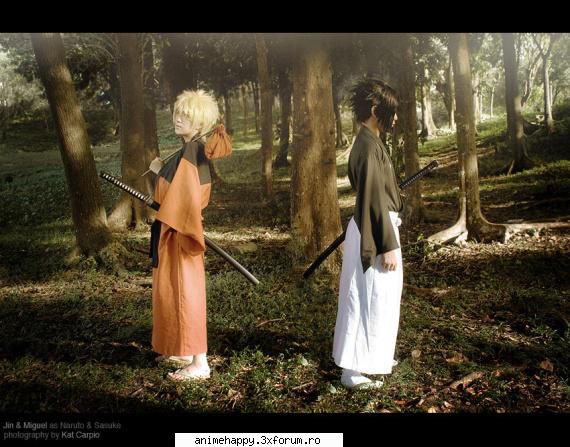 cosplay anime (mai multe ....) - Naruto Naruto si Sasuke - Cosplay