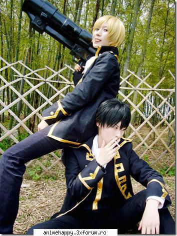 cosplay anime (mai multe ....) - Gintama Sogo si Hijikata - Cosplay