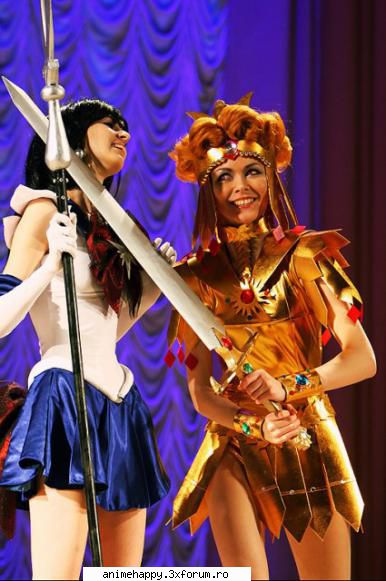 cosplay anime (mai multe ....) - Sailor Saturn si Sailor galaxia - Cosplay