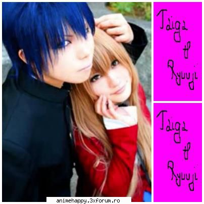 cosplay anime (mai multe ....) - Toradora Taiga and Ryuuji - Cosplay